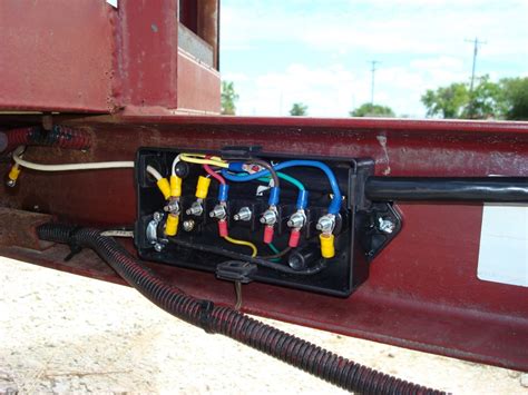 electric box for trailer|wiring junction box for trailer.